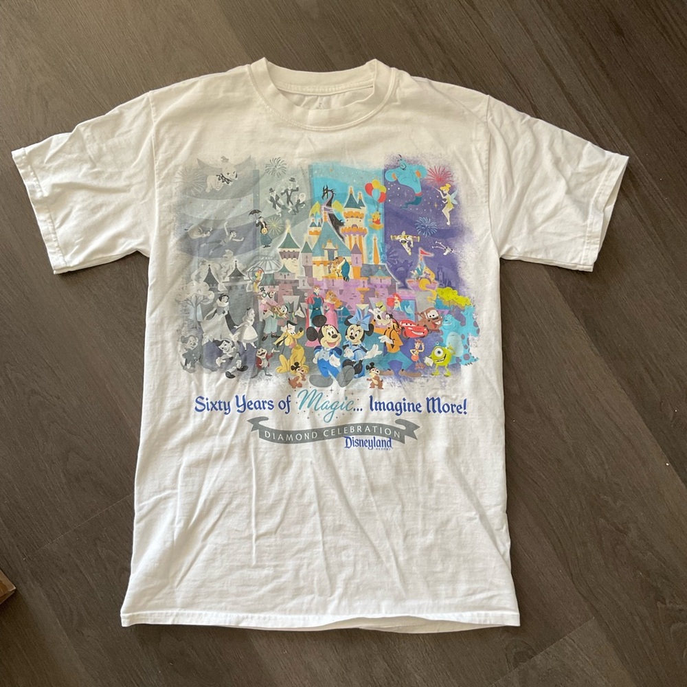 Disneyland Diamond Celebration Sixty Years of Magic T-shirt